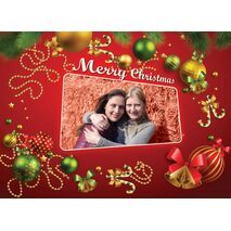 Personalised Christmas Card 001