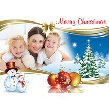 Personalised Christmas Card 019