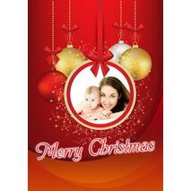 Personalised Christmas Card 026