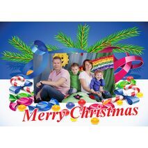 Personalised Christmas Card 029