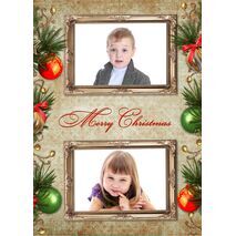 Personalised Christmas Card 045