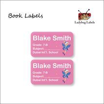 Little Fairy-Pack of 40 Book Labels