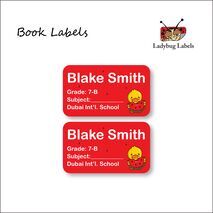 Cute Ducky-Pack of 40 Book Labels