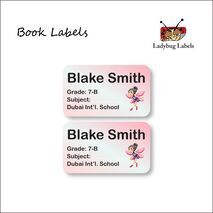 Flying Fairy-Pack of 40 Book Labels