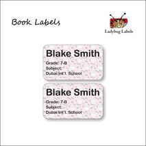 Leafy Duck-Pack of 40 Book Labels