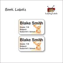 Gift Of Heart-Pack of 40 Book Labels