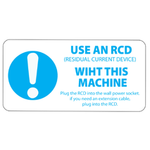 ​Use an RCD Labels