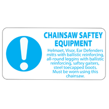 ​Chainsaw Safety Equipment Labels