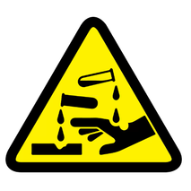 ​Corrosive Substance Warning Labels