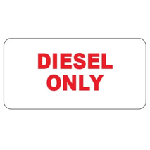 ​Diesel Only Labels