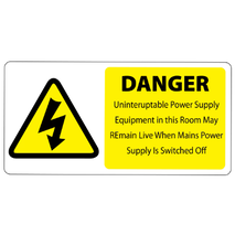 ​Uninterruptible Power Supply Labels