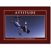 Motivational Print Attitude MP AT 016