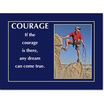 Motivational Print If the courage MP AS 7739