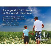 Father - Personalised Sentimental Wall Calendar