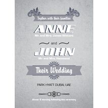 Wedding Invitation Card WIC 7812