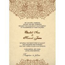 Wedding Invitation Card WIC 7802