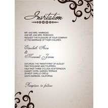 Wedding Invitation Card WIC 7847