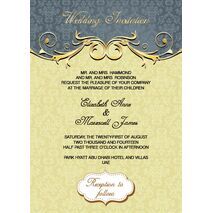 Wedding Invitation Card WIC 7808