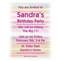Party Invitation Card 025