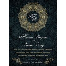 Wedding Invitation Card WIC 7850