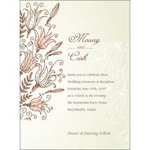 Wedding Invitation Card WIC 7857