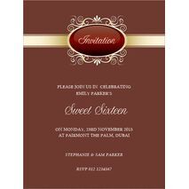 Formal Invitation Card FIC 3354
