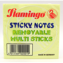 Flamingo Sticky Notes 75 x 75