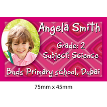 Personalised School Book Label PS BL 0190