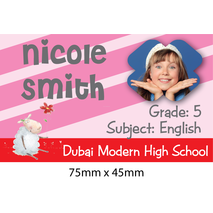 Personalised School Book Label PS BL 0193