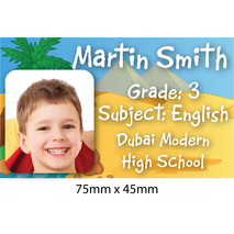 Personalised School Book Label PS BL 0194