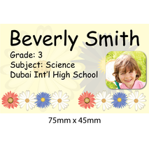 Personalised School Book Label PS BL 0197