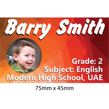 Personalised School Book Label PS BL 0202
