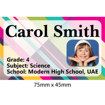 Personalised School Book Label PS BL 0204