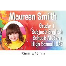 Personalised School Book Label PS BL 0209