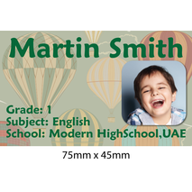 Personalised School Book Label PS BL 0210