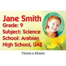 Personalised School Book Label PS BL 0215