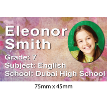 Personalised School Book Label PS BL 0226