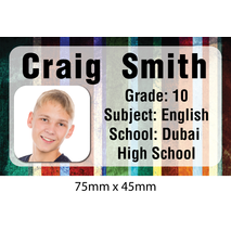 Personalised School Book Label PS BL 0229