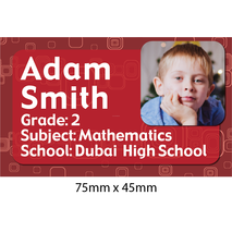 Personalised School Book Label PS BL 0234