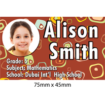 Personalised School Book Label PS BL 0238