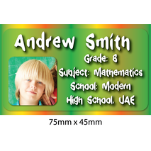 Personalised School Book Label PS BL 0245