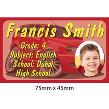 Personalised School Book Label PS BL 0250