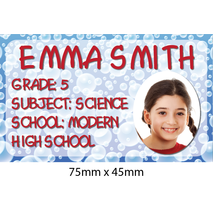 Personalised School Book Label PS BL 0252