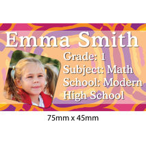 Personalised School Book Label PS BL 0253