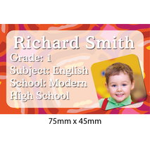 Personalised School Book Label PS BL 0254