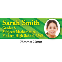 Personalised School Book Label Small PS BLS 0003