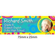 Personalised School Book Label Small PS BLS 0027