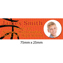 Personalised School Book Label Small PS BLS 0031