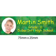 Personalised School Book Label Small PS BLS 0032