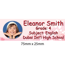 Personalised School Book Label Small PS BLS 0035